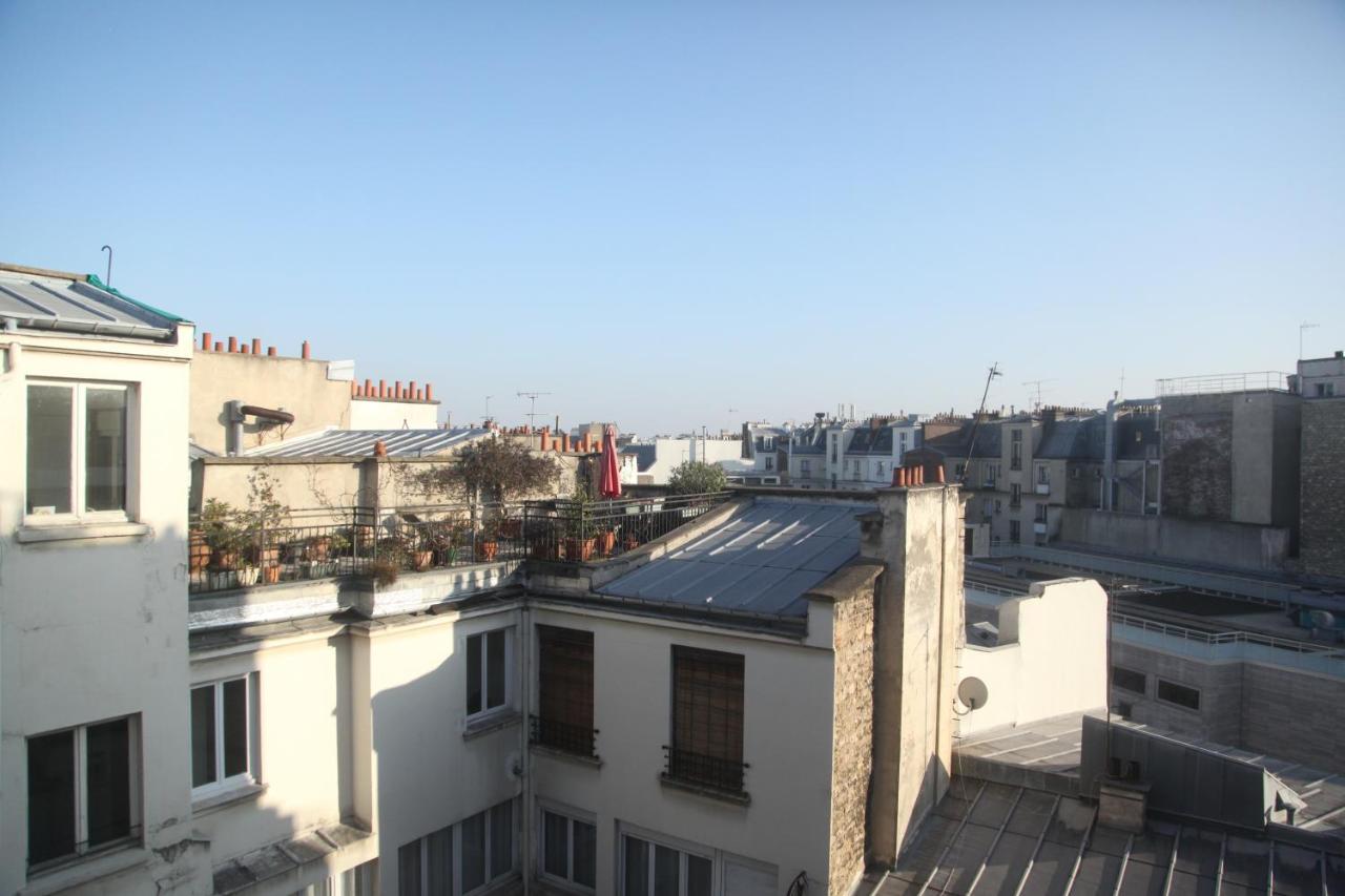 Appartement Bail Mobilité Ancien Atelier dernier étage luxe Montorgueil Louvre à Paris Extérieur photo